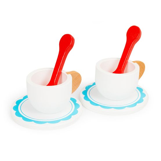 Dessert set - wooden cakes