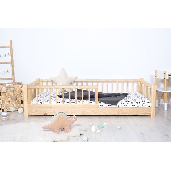 Children's Low Bed Montessori Ourbaby - Natural