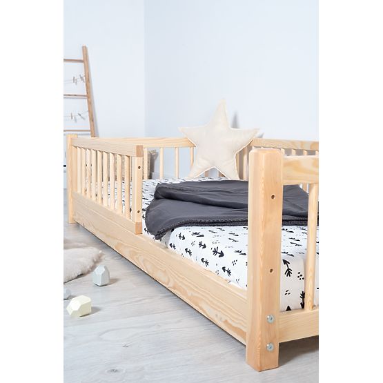 Children's Low Bed Montessori Ourbaby - Natural