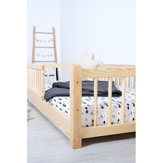 Children's Low Bed Montessori Ourbaby - Natural