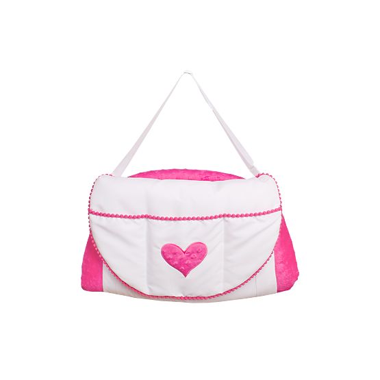 Diaper pad a bag 2v1 minka pink
