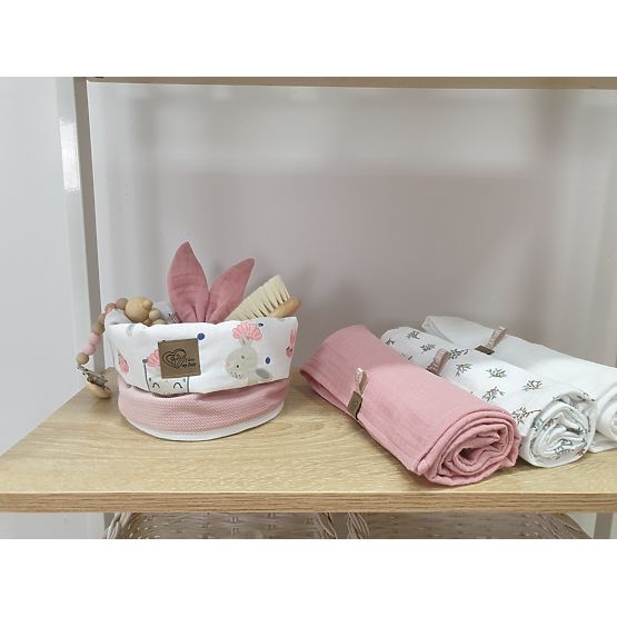 Diaper storage basket - Rabbit