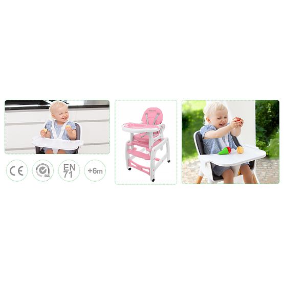 Dining chair Pinky 3in1