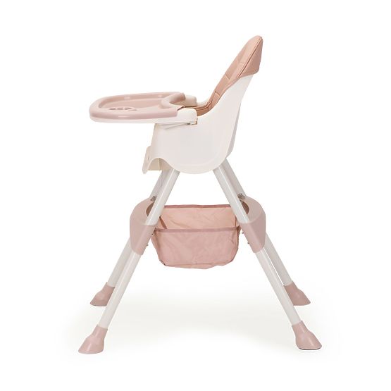 Dining chair Prima 2in1 - pink and white