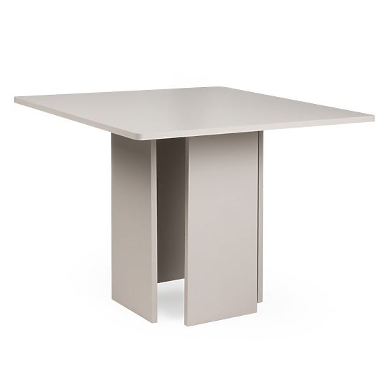 Dining Table Gasper 100 cm, Square, Cashmere