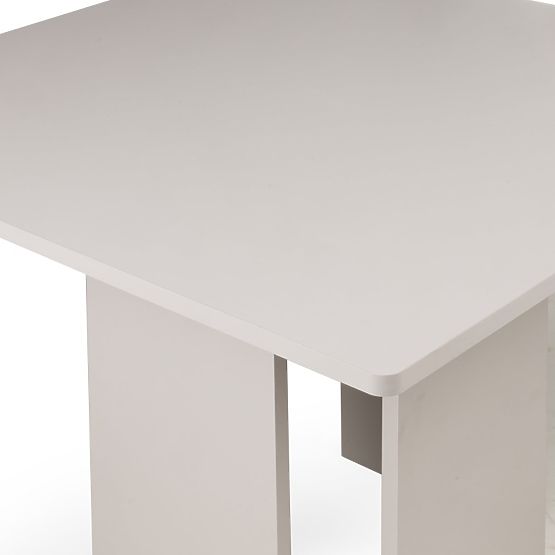 Dining Table Gasper 100 cm, Square, Cashmere