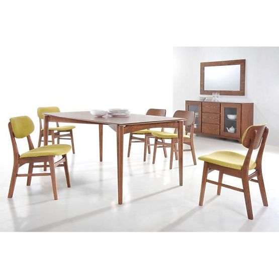 Dining table IMPRESSIO wallnut
