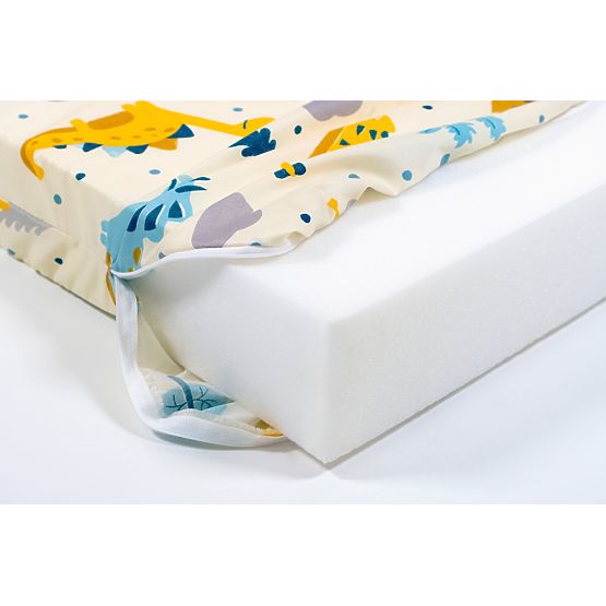 Mattress with Dinosaur Pattern