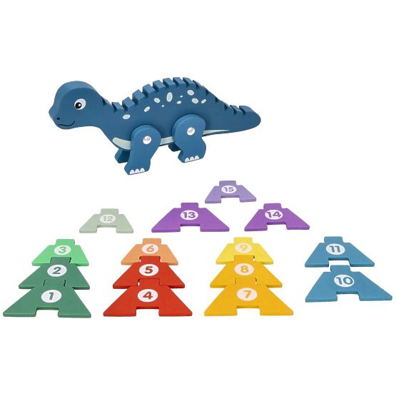 Dinosaur with Number Puzzles