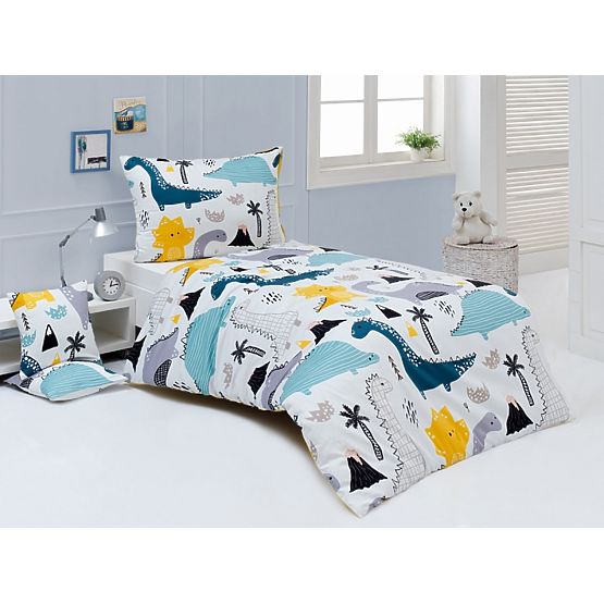 Children's bedding Dinosaurs - 140 x 200 cm + 70 x 90 cm