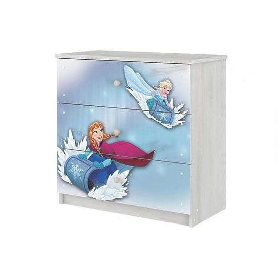 Children's Chest of Drawers Frozen - Norwegian Pine Decor