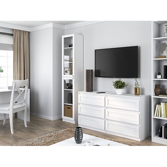 Display Cabinet PAFOS W40/2S WHITE