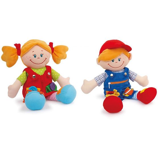 Dolls with Fastenings Klara and Marcel