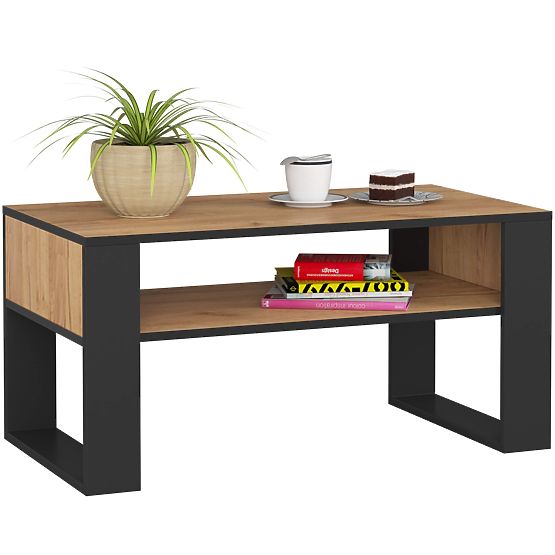 DOMI COFFEE TABLE CRAFT OAK / BLACK