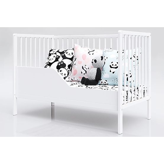 Dominik Baby Cot 120×60 cm – White