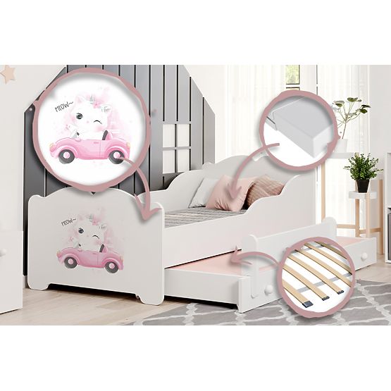 Double Bed ANNA 160x80 Cat