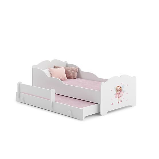 Double Bed ANNA 160x80 Girl with Wings