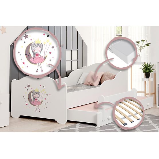 Double Bed ANNA 160x80 Sleeping Princess