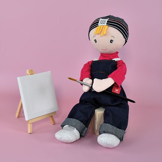 Doudou Jolijou Doll Faustin 36 cm