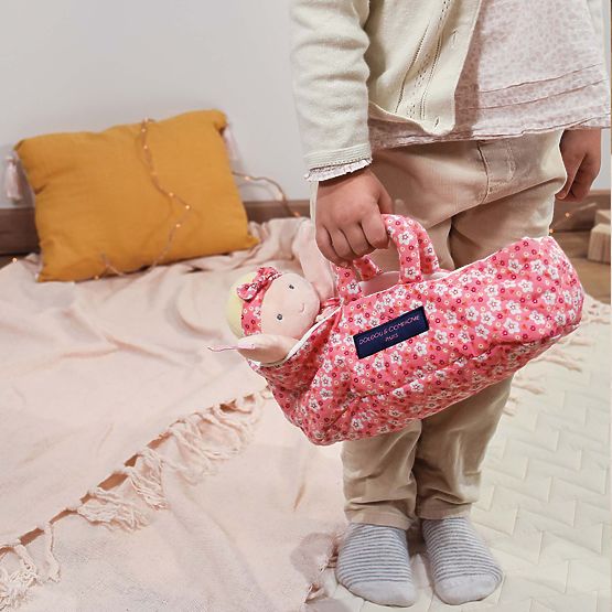 Doudou Jolijou Doll Marylou in Bag 20 cm