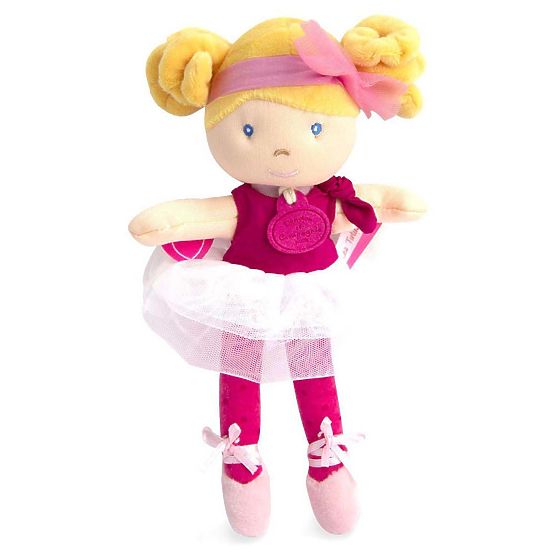 Doudou Jolijou Mini Ballerina Doll 