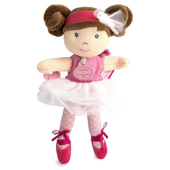Doudou Jolijou Mini Ballerina Doll 