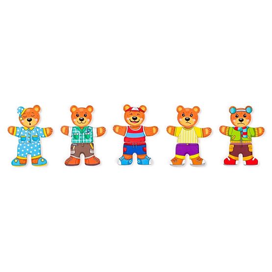 Dress the Bear Family Puzzle