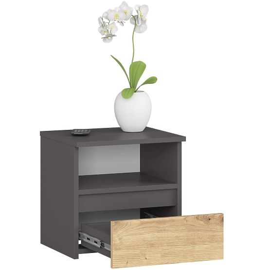 DRESSER CL1 PK GRAPHITE GRAY / ARTISAN OAK