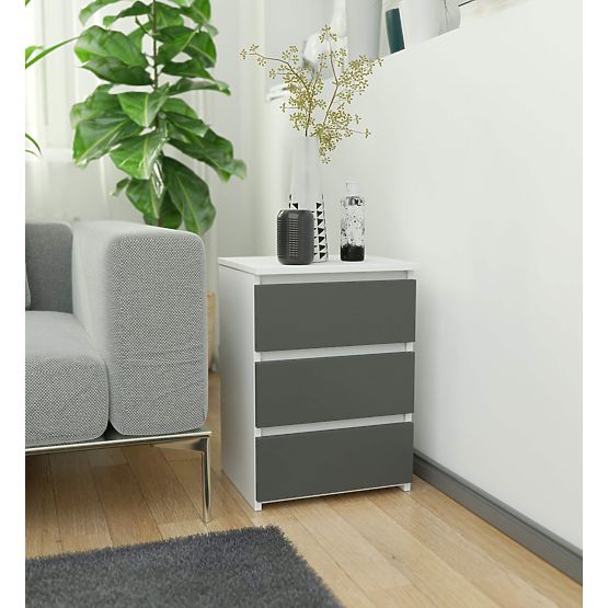 DRESSER CL3/40 PK WHITE / GRAY