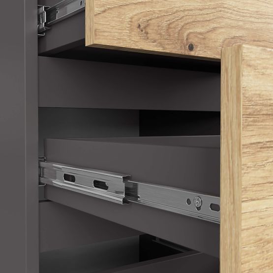 Dresser CL4 PK Graphite Gray / Artisan Oak