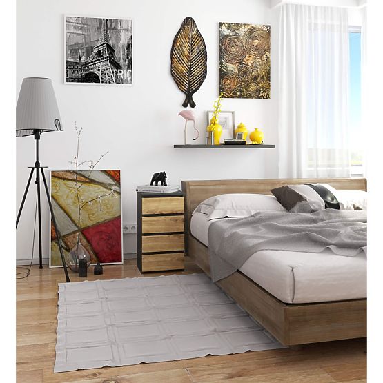 Dresser CL4 PK Graphite Gray / Artisan Oak