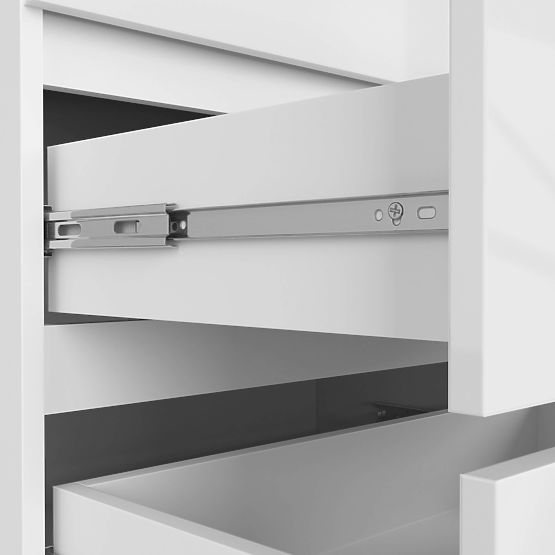 DRESSER K140 6DR CLP PK WHITE GLOSS