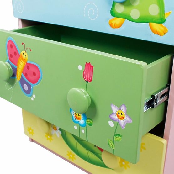 Dresser with Drawers Magic Garden - Children's Cabinet