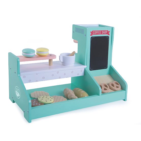 Wooden Kitchen Cafe Shop Confectionery ECOTOYS