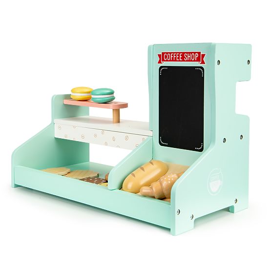 Wooden Kitchen Cafe Shop Confectionery ECOTOYS