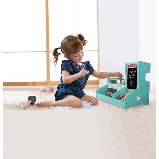 Wooden Kitchen Cafe Shop Confectionery ECOTOYS