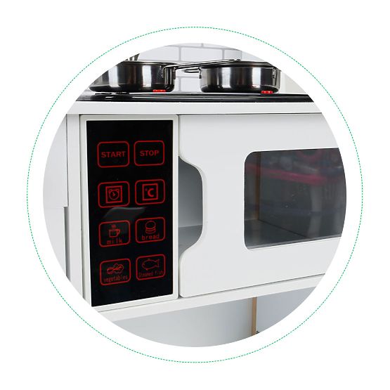 Wooden Kitchen for Children + Sounds and Lights ECOTOYS