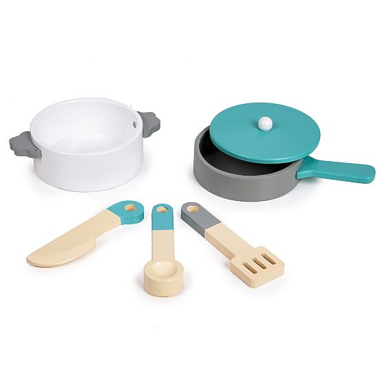 Wooden Kitchen with Accessories for Children ECOTOYS