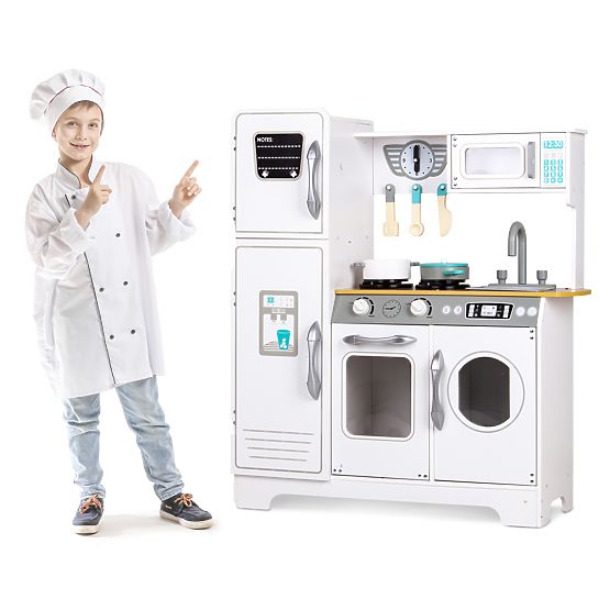 Wooden Kitchen with Accessories for Children ECOTOYS