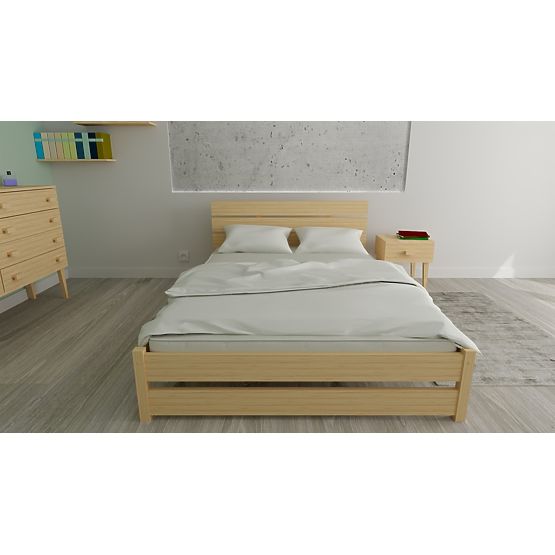 Wooden Bed Max 200 x 90 cm - Pine