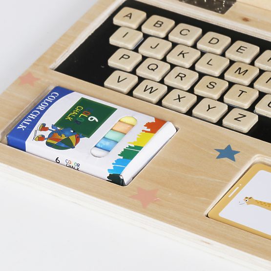 Wooden Laptop - Calculio