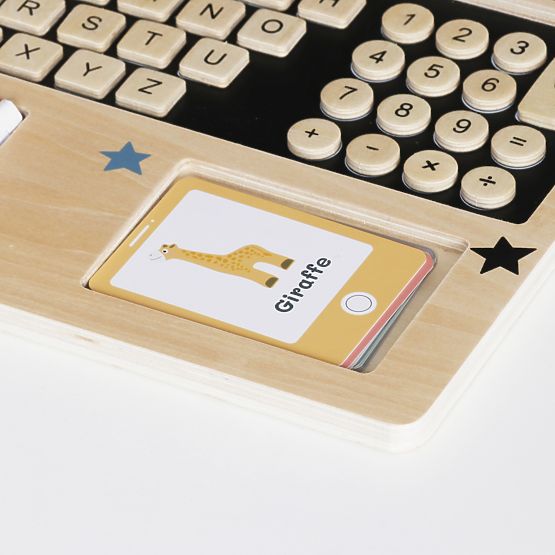 Wooden Laptop - Calculio