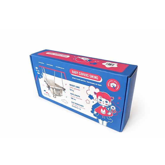 2Kids Toys Children's textile swing 100% cotton beige