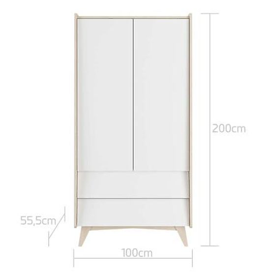 Two-door Wardrobe So sixty