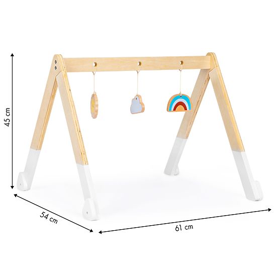 Ecotoys wooden trapeze