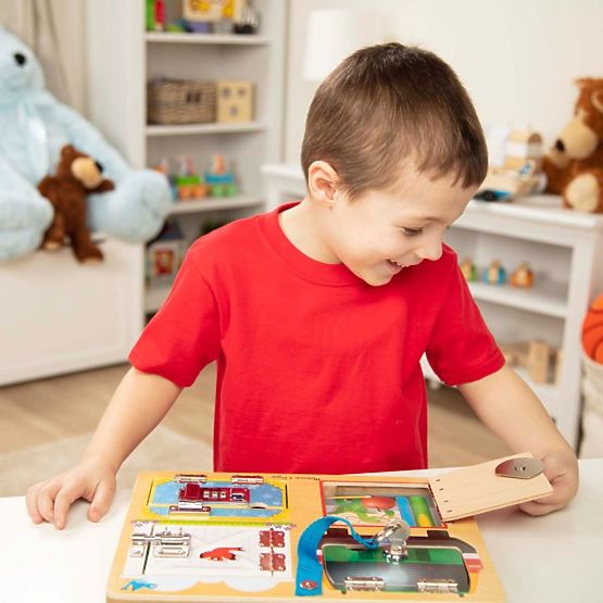 Educational toy - unlocking locks