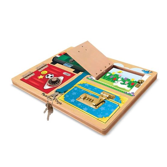 Educational toy - unlocking locks