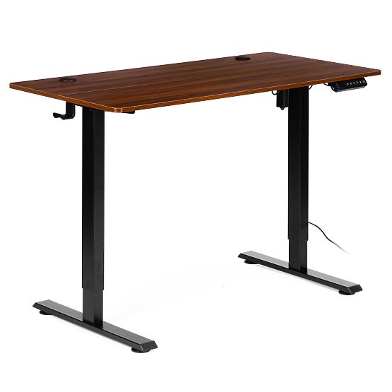 Electric Adjustable Desk 120x60 cm, Height Adjustable 72-117 cm ModernHome