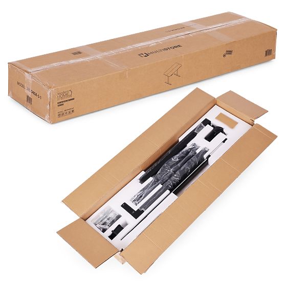 Electric Adjustable Desk 120x60 cm, Height Adjustable 72-117 cm ModernHome