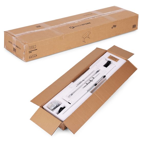 Electric Height Adjustable Desk 120x60 cm, Height 72-117 cm ModernHome